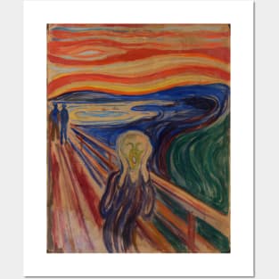 The Scream (1893) Edvard Munch Posters and Art